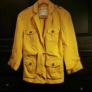 Anthropologie Cartonnier Canary Field Jacket